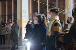 Lukas Pürmayr, Vernissage Hi!Adbk, im Rahmen des Festivals für Kunst und Forschung, Installation Josefa Schundau